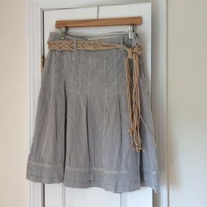 H&M L.O.G.G Striped Skirt